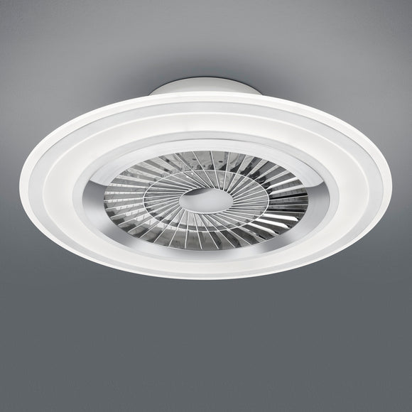 LED Integrated Matt White Ventilator Fan (1542FLAR62743131)