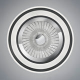 LED Integrated Matt Black Ventilator Fan (1542FLAR62743132)