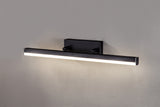 1 Light 12W LED Wall Lamp Medium Adjustable, Sand Black IP44 (1230SKA59B)