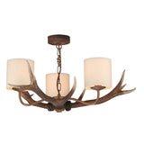 Ex Display - Antler 3 Light Pendant complete with Shades (0255ANT0329)