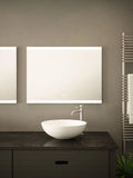 Tunable LED Bathroom Mirror Cabinet with bluetooth speaker 800 x 600 mm IP44 Dimmable Demister (1356HAMSY9015S)