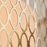 3 Light Flush in Gold with Frosted Glass (0711COR101568)