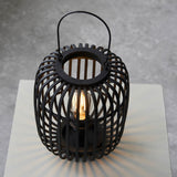 1 light Table Lamp Bamboo Cage Design - Dark Stained Bamboo (0711MAT101674)
