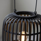 1 light Table Lamp Bamboo Cage Design - Dark Stained Bamboo (0711MAT101674)