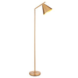 Warm Antique Brass Task Floor Lamp (0711CAP102369)