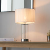 Small Touch Table Lamp - Bright Nickel (0711LES102674)
