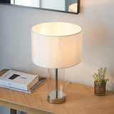 Small Touch Table Lamp - Bright Nickel (0711LES102674)