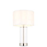 Small Touch Table Lamp - Bright Nickel (0711LES102674)
