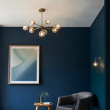8 Light Pendant in Antique Brass (0711ALL103172)