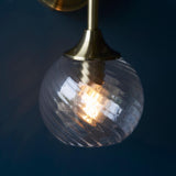1 Light Wall Light in Antique Brass (0711ALL103173)