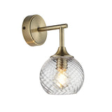 1 Light Wall Light in Antique Brass (0711ALL103173)