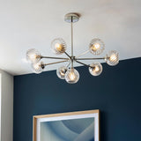 8 Light Pendant in Bright Nickel (0711ALL104051)