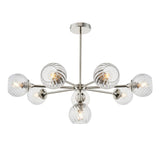 8 Light Pendant in Bright Nickel (0711ALL104051)