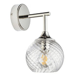 1 Light Wall Light in Bright Nickel (0711ALL104052)