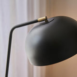 Modern Floor Lamp - Black and Antique Brass (0711BRA106337)