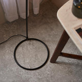 Modern Floor Lamp - Black and Antique Brass (0711BRA106337)