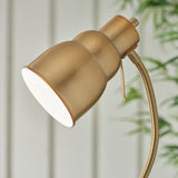 Classic Flexi Reader Floor Lamp in Brushed Aged Brass (0711CLA108126)