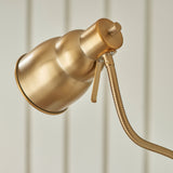 Classic Flexi Reader Floor Lamp in Brushed Aged Brass (0711CLA108126)