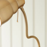 Classic Flexi Reader Floor Lamp in Brushed Aged Brass (0711CLA108126)