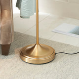 Classic Flexi Reader Floor Lamp in Brushed Aged Brass (0711CLA108126)