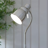 Classic Flexi Reader Floor Lamp in Bright Nickel (0711CLA108127)