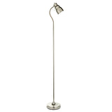 Classic Flexi Reader Floor Lamp in Bright Nickel (0711CLA108127)