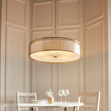 5 Light Pendant in Gold with Frosted Glass (0711COR113421)