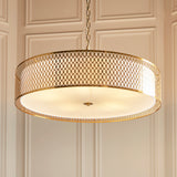 5 Light Pendant in Gold with Frosted Glass (0711COR113421)