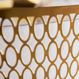 5 Light Pendant in Gold with Frosted Glass (0711COR113421)