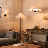 Wall Light in Matt Black with Tapered Shade (0711LIL117826)