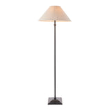 Floor Lamp in Matt Black with Tapered Shade (0711LIL117830)