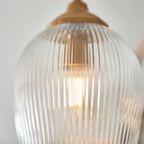 3 Light Semi Flush Pendant Warm Aged Brass (0711ASH120617)