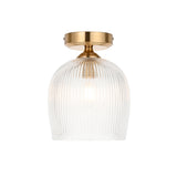 1 Light Flush Warm Aged Brass (0711ASH120623)