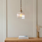 1 Light Flush Warm Aged Brass (0711ASH120625)