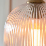 1 Light Flush Warm Aged Brass (0711ASH120625)