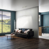 Dimmable RGB LED Integrated Pendant Light in Satin Silver (0794FRA97907)