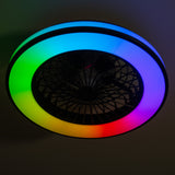 Colour Changing Fan 485 mm - RGB+CCT (1600BEN38034)