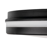 20W Black Flush 200mm IP65 LED Colour Changing (Indoor/Outdoor) (1600BEN38383)