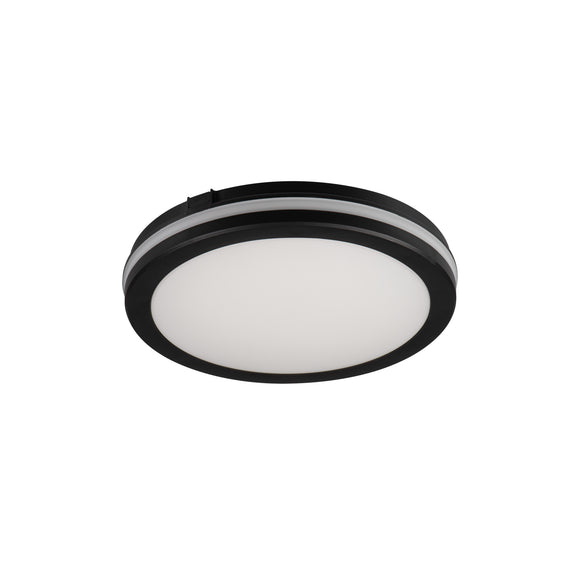20W Black Flush 200mm IP65 LED Colour Changing (Indoor/Outdoor) (1600BEN38383)