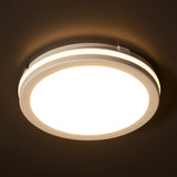30W White Flush 300mm IP65 LED Colour Changing (Indoor/Outdoor) (1600BEN38384)