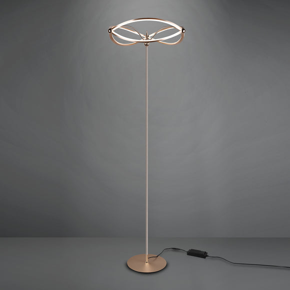 LED Integrated Floor Lamp Matt Brass (1542CHA421210108)