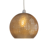 Non Electric Open Ball Amber Glass (1284GRA4486NEAM)
