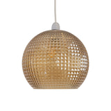 Non Electric Open Ball Amber Glass (1284GRA4486NEAM)