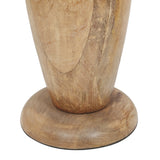 1 Light Wooden Floor Lamp with Natural Jute Shade (1542TOB467200130)