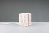 1 Light Wooden Box Table Lamp reminiscent of a Treasure Chest in White (1542TRE514110101)