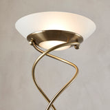 Mother & Child Task Floor Lamp - Antique Brass (0711MONAN)