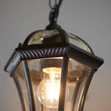 Outdoor Pendant in Matt Black IP44 (0711DRAYG3503)