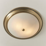 2 Light Flush in Antique Brass (0711ATL91121)