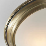 2 Light Flush in Antique Brass (0711ATL91121)