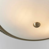 2 Light Flush in Antique Brass (0711ATL91121)